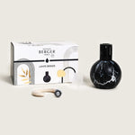 Marbled Fragrance Lamp | Black
