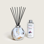 Marbled Bouquet Reed Diffuser | Liliflora | White