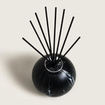 Marbled Bouquet Reed Diffuser | Amber Powder | Black