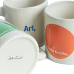 'Books & Coffee' Mug | Green