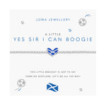Scottish A Little 'Yes Sir I Can Boogie' Bracelet | Silver Plated