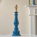 Myrtle Spindle Table Lamp Base | Marlin Blue