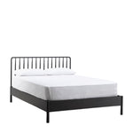 Wycombe Nordic Spindle Bed Frame | Black