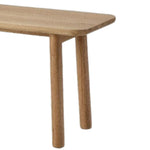 Kingham Oak Dining Bench | Natural
