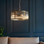 Ridgeton 3 Bulb Pendant Light | Antique Brass