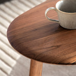 Madrid Mid-Century Scandi Nesting Coffee Tables | Walnut | Set of 2