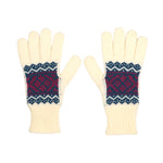 Women's Fairisle Gloves | Cream/Navy