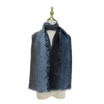 Women's Scatter Print Scarf | Poseidon Blue
