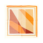Women's Square Lightweight Scarf | Orange | 70cm