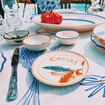 Ceramic Hanging Caviar Wall Plate | 15cm