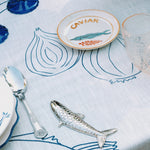 Ceramic Hanging Caviar Wall Plate | 15cm