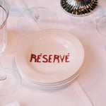 Ceramic 'Réservé' Dessert Plate | 15.5cm