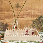 Lucy Beaded Serving Tray | Cloud | 25cm