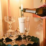 'Dry January' Champagne Flutes | Set of 2