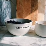 'Good Morning' Ceramic Bowl | White