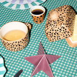 Leopard Print Butter Dish