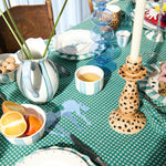 Leopard Print Candle Holder