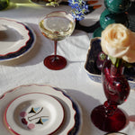 Maroon Parfum Candle Holder