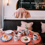 Réservé' Cushion | Red & Cream | 50x30cm