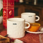 Royal Mugs | 'King' & 'Queen' | Set of 2