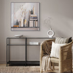 'The Classics' Framed Canvas | Karen Reavill | 80x80cm