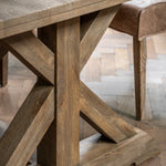 Ashbourne Dining Table | Light Wood | Large