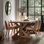 Ashbourne Dining Table | Light Wood | Small