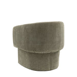 Asko Retro Armchair & Footstool | Sage Grey