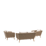 Outdoor Avena Lounge Set | Natural
