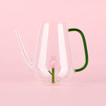 Botanical Tulip Glass Watering Can | 1L