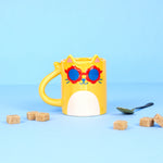 Cool Cat Mug | Yellow | 350ml