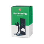 Metal Bookend | Golf Backswing