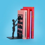 Metal Bookend | Figure by the Bookshelf