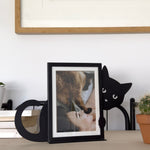 Metal Photo Frame | Peeking Cat