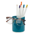 Nosey Buddy Stationery & Glasses Holder | Blue