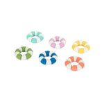 Swim Ring Glass Markers | Set of 6