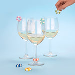 Swim Ring Glass Markers | Set of 6