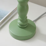 Bibury Spindle Table Lamp Base | Cotswold Green