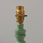 Bibury Spindle Table Lamp Base | Cotswold Green