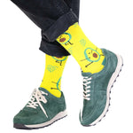Men's Exercising Avocado Socks