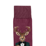 Men's Suited Stag Socks
