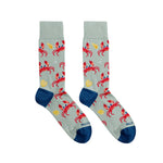 Women's Cute Crab & Seashell Socks