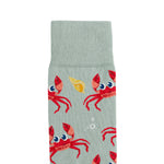 Women's Cute Crab & Seashell Socks
