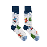 Women's Skiers on the Slopes Socks