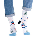 Women's Skiers on the Slopes Socks