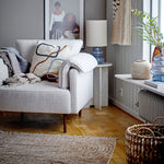 Fabiola Table Lamp | Blue Glass