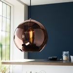 Boli Single Pendant Light | Copper