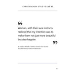 'The Little Guide to Christian Dior: Style to Live By' Book