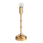 Burley Portable Table Lamp Base | Aged Brass
