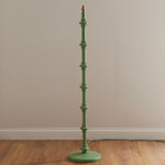 Carnaby Spindle Floor Lamp Base | Cotswold Green